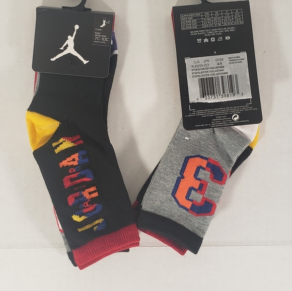 Jordan Other - NWT Boy's Jordan x2 Crew. Socks